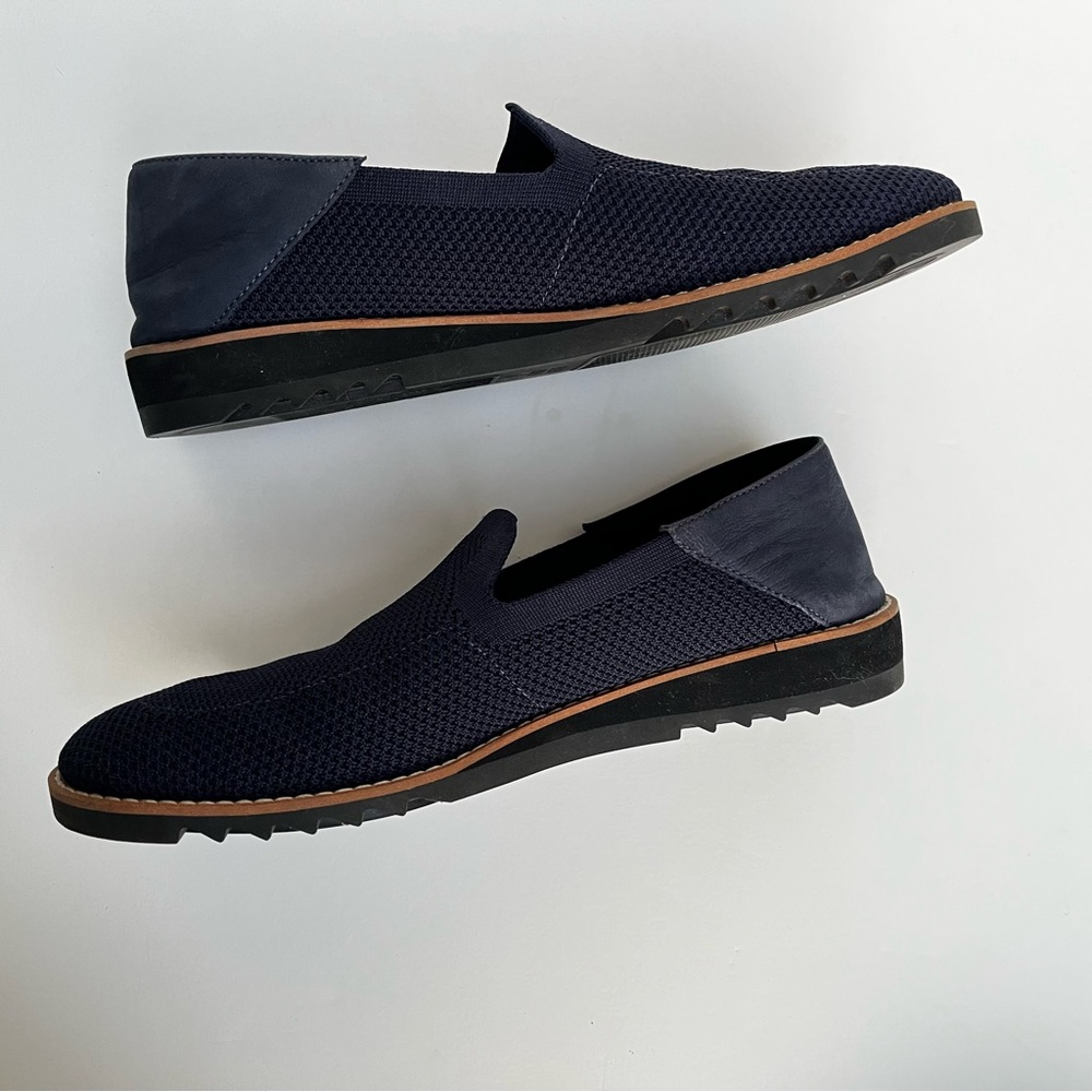 Eileen Fisher• Navy Blue Loafers• Sz 8